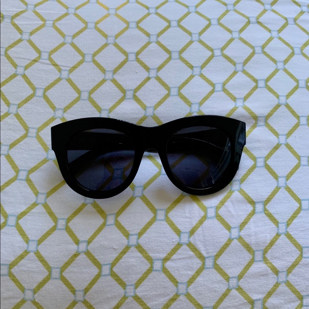 Dot Dash Black Sunglasses
